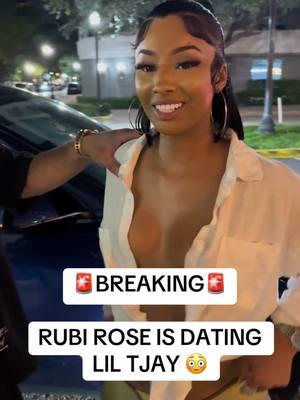 Y’all rockin wit Rubi Rose and Lil Tjay?! #liltjay #rubirose #fyp #rap #girls 