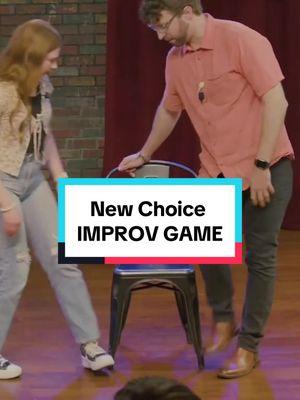 New Choice | IMPROV GAME #improv #improvcomedy #newchoice #improvbroadway 