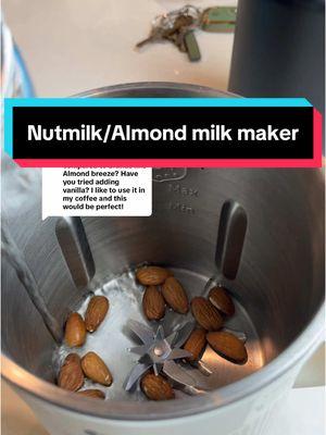 Replying to @allison_wnderland get really creative. I honestly love it more than any other nut milk purely because I make it however I want. 10/10 would recommend! #almondmilk #nutmilk #dairyfree #dairyfreerecipes #lactoseintolerant 