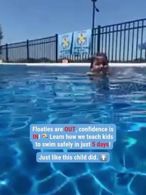 ✨ "Floaties? Who needs 'em?!" ✨ Watch your kid go from paddling with floaties to confidently swimming in just 5 DAYS! 🏊‍♀️ Our Turn, Kick, Reach® method is like MAGIC! 🌊 One-on-one, super fun, and totally safe—we make learning to swim a breeze. 💪 🏠 We even come to you! So no excuses, let’s get your little one pool-safe FAST. 💬 Drop a comment or hit the link in bio to learn more—because floaties are so last summer! 😎 #momtok #dadtok #swimtok #LearnToSwim #FloatieFree #TurnKickReach #SwimLife #WaterSafety #survivalswimming #infantswim #toddlerswim #swimlessons #swimschool #floridafranchise #floridaswimschool #adultswimschool #swimschoolfranchise #franchiseopportunity #babyotterswimschool #babyswimlessons #travelingswimschool #privateswimminglessons #athomeswimlessons #watersafety #Drowningprevention #specialneedsswimminglessons #toddlerswimminglessons #childswimminglessons