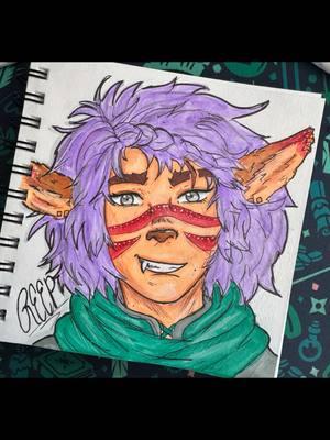 Reepicheep (Reep)- Firbolg Cleric: #dungeonsanddragons #firbolg #oc #reepicheep #cleric #character #art #waterdeep #heist #artistsoftiktok #twilightcleric #twilight #magic #dnd #artist #drawing #sketch #fun #arte #dndtiktok #fyp #enjoy #draw 