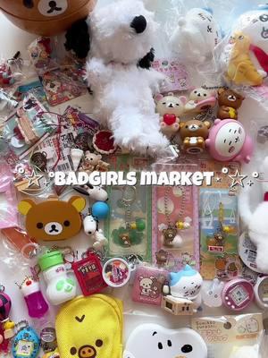 Bad girls market this Saturday!! @BAD GIRLS MARKET  #thrift #thrifting #trinkets #trinket #snoopy #snoopydog #snoopyhaul #phonecharms #japantrinket #japantrinkets #thedogartistcollection #gaspardandlisa #rilakkuma #korilakkuma #korilakkumacore #anime #manga #rilakkuma #hellokitty #sanrio #sanx #handmade #animefigures #plushies #rilakkumaplush #miffy 