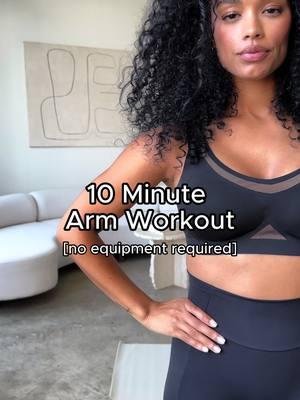 Beginner Friendly Workouts Ep. 1: Arms 💪🏽 #easyworkouts #armworkout #workoutroutine