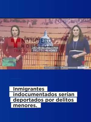 Telemundo Houston Inmigrantes indocumentados serían deportados por delitos menores.  “Propuesta de ley pondría a inmigrantes en mayor riesgo ”Visita TelemundoHouston.com para más información.  Abogada Naimeh Salem #telemundohouston #noticias #inmigracionUSA #abogadadeinmigracion #abogadanaimehsalem 