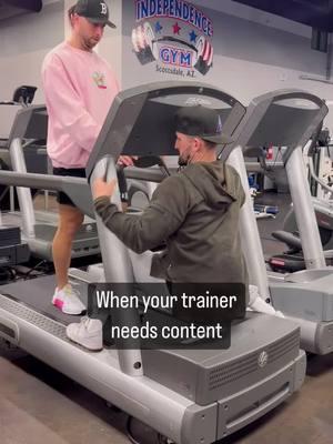 When your clients think you’re filming their form, but you’re really perfecting your angles... P.S. Want a trainer who’ll go the extra mile (or treadmill) to push you and capture your progress? Look no further! Click the link in bio and let’s connect ✨ #trainerlife #anythingforcontent #fyp #GymLife  Inspired by @focusathletics.oc 🤣 👏🏼