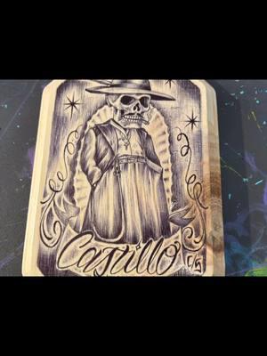 Ink wood art by @Skip sanchez #pachuco #zootsuit #cholo #tattoo #artist #ink #cityofcalacas 