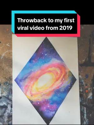 Who has been here since the beginning??? #massfollowing #goodbyetiktok #seeyouontheotherside #timelapse #timelpaseart #watercolor #watercolorart #watercolorpainting #tapepeel #visualasmr #tapepeelasmr #galaxyart #spaceart #2019 #2019tiktok #throwback 