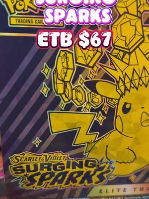 Pokemon TCG Surging Sparks Sale 🔥🔥🔥 #TikTokShop #pokemon #charizard #tcg #game #anime #TikTokMadeMeBuyIt #MustHave #TrendingNow #ShopSmart #DealAlert #affiliatelink #shop #ExclusiveOffer #LimitedTimeOffer #DiscountAlert #mtg #tcg #duskmourn  #mtg #mtgtiktok #magic #magicthegathering 