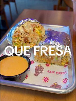 🎉Que Fresa’s second location opens today in Uptown Charlotte! I have always been a fan of Que Fresa, from their delicious Margaritas to their unique Birria creations, and now there’s even more to love in Uptown. My favorites from the menu are:  🌮Birria Crunch Wrap // Flour Tortilla, Braised Beef, Melted Cheese Mix, Red Onions, Cilantro, Cabbage, Radish, Chile Toreado, Beef Consommé 🌯Breakfast Burrito // Flour Tortilla Stuffed with your Choice of Protein, White Rice, Whole Pinto Beans, Scrambled Eggs, Pico de Gallo, and Queso Dip 🍦Frozen Flight // Four Different Soft Serve Frozen Margaritas: Lemon | Strawberry | Blackberry | Swirl 🍳 The Uptown location is also home to a brand new all day breakfast menu which includes Bowls, Burritos, and Tortas! Check out Que Fresa for breakfast, lunch, dinner, or a delicious after work Margarita or Frozen Margarita Flight!  📍Que Fresa // 530 S College St. #hunterbrameeats #clt #cltfood #charlottenc #charlotte #fyp #fyppppppppppppppppppppppp #fypシ゚viral #northcarolina #nc #uptowncharlotte #quefresa #crunchwrap #birria #uptowncharlottenc #charlottecheck 