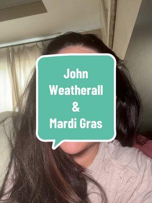 @Mr. Weatherall you’re the GOAT of #mardigrastok and we all appreciate the effort you put into bringing us the magic of carnival season every year 💜💚💛 #johnweatherall #mrweatherall #mardigras #louisiana #carnivalseason #mardigras2025 