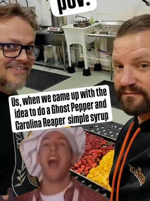 💥 SPICY GIVEAWAY! 💥 We’re giving away a bottle of each of our spiciest syrzups ever—Raz Peach Ghost Pepper and Tropical Reaper—to the BEST comment below! 🌶️🔥 Tell us: What’s the craziest way you’d use these spicy syrups? HUMOR = EXTRA CREDIT! When we came up with this idea, it sounded genius... until we started cooking. 🥵 Let’s just say, the spice levels in the kitchen were almost unbearable, but the results? Absolutely FIRE!!!  Think you can handle the heat? Let’s hear your ideas! 🔥 #TOASTEDSimple #TOASTEDCraftCocktails #SpicySyrup #GhostPepper #CarolinaReaper #HotStuff #CocktailSyrups #DentonTX 