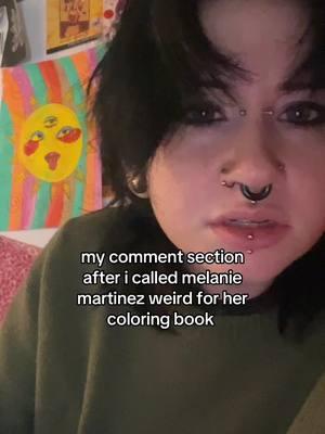 like hello?? her cult is WEIRDDD LEAVE ME ALONE #felonymartinez #internetdrama #melaniemartinezcoloringbook 