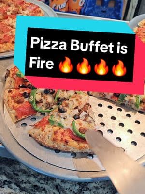 R&R Pizza Express Buffet Is Fire- for $15.76 all u can eat Pizza & Salad Bar. "THAT CHICKEN ALFREDO WAS VERY DELICIOUS!!!!" R&R Pizza Buffet, Hands down Beats Pizzahut Buffet #arizona #arizonacheck #arizonarestaurant #fyp #nativetiktok #foodtiktok #pizza 