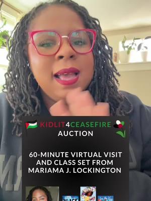 Calling all #teachersoftiktok & #educatorsoftiktok! Bid on a virtual author visit. 📚 #yabooktok #mgbooktok #BookTok #teachertok #schoolvisit #authorlife #auction 