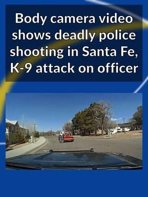 Newly released body camera video shows what led up to a deadly officer-involved shooting in Santa Fe and how one of the police K-9s attacked an officer. The incident took place on March 10 when officers were attempting to apprehend 35-year-old Rick Robert Chavez, who had several active arrest warrants. Click the link in bio to learn more. #krqe #krqenews13 #newmexico #krqenews #localnews #santafe