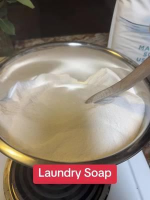 When you know how to make it at home and already have all the ingredients, homemade non-toxic laundry soap! #nontoxic #hommade #hommadelaundrysoap #itsbetter #hommaderecipes #diyrecipe #commentforrecipe #diytictok #hommadetiktok #genx #genxtiktokers #over40 