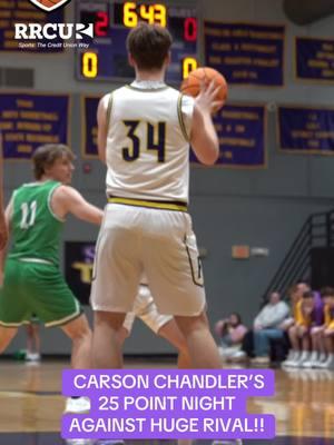 Fouke’s Carson Chandler had a huge night against rival Genoa Central! Chandlers 25 points led the win in their huge win in the Battle of the Bridge! #foukepanthers #basketball #arkansasbasketball #rivalrygame 