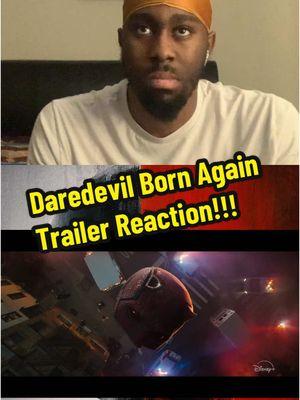 @Marvel Entertainment @Disney+ #fyp #fypシ #foryou #foryoupage #followme #follow4follow #jordannnokwam #marvel #daredevilbornagain #daredevil #disneyplus #mattmurdock #marveltrailer #comicbookshow #trailerreaction #xyzbca #viral 