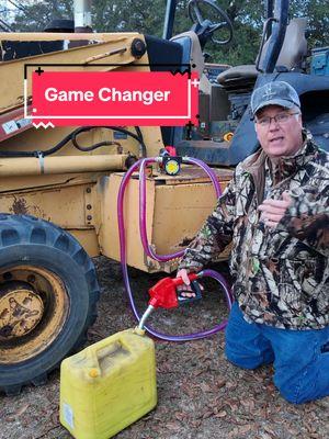 I’ve seen a lot of pumps, but this one is unlike any I have used. When it comes to size and portability coupled with high performance, I simply have not seen another pump that can do what this one can do. ##tool##fuelpump##farm##diesel##heavyequipment##construction##thrivingcountry