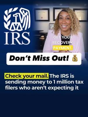 The IRS Is Sending Money to 1 Million Taxpayers—Is It You? 💰 Yes, the IRS is sending recovery payments to 1 million taxpayers, and you could be one of them! 🎉 Great news—the IRS has extended the deadline to file your 2021 taxes until April 15th, 2025. This means you still have time to get your 2021 tax return completed and submitted so you can claim your recovery payment. 🗓️ If you haven’t filed yet, don’t wait! My office is here to help you get your tax return filed on time and ensure you get the recovery payment you’re entitled to. 🏠 👉 Stick around for more tax tips and updates on tax codes to keep your finances in check. Follow me for more! #IRS #RecoveryPayment #TaxTips #TaxSeason #2021Taxes #TaxFiling #TaxDeadline #TaxHelp #IRSUpdates #TaxAdvice #FinancialTips #TaxRelief #TaxReturn #IRSDeadline #TaxUpdates #TaxSavings #PersonalFinance #MoneyMatters #TaxCode #TaxSeason2025 #FinancialPlanning 