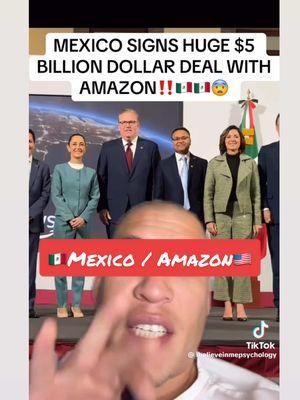 🇲🇽Mexico y Amazon🇺🇸 . . . . . . . . . . . . . . . . . . . . . . . . . . . . . . . . . . . . . . . . . . . . . . #mexico  #mexicocheck  #mexicanosenusa  #mexicanos  #claudiasheimbaum  #mexicans #mexicanpresident  #mexicantiktok  #mexicotiktok  #queretaro  #queretarocheck  #amazoncheck  #news #noticiastiktok  #noticiasen1minuto 