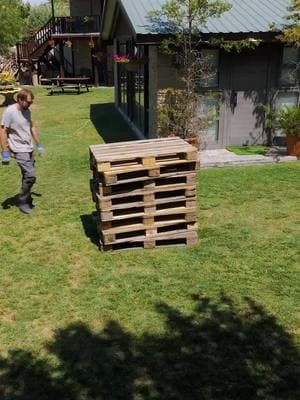 Prepping the pool for when hot weather returns 🙂‍↕️😍 #DIY #pool #backyard #decor #poolparty #craft #5mingreen #ecofriendly 