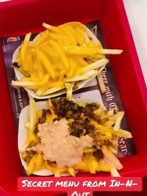 @in n out burger #secret  #secretmenu #menu #innout  #innoutfries  #innoutanimalstylefries  #innoutcheesefries #cheesefries #fries #milkshake #delicious #passionoftreasure #rialto #hacks #family #adventure  #Love  #food #fastfood 