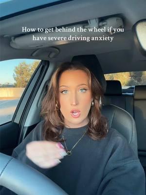 Replying to @sharn.604m How to overcome your fear of driving if you experience severe driving anxiety? Take the time to re-train your brain by getting in your car everyday & practicing in lots until you no longer feel panic. It takes a lot of time, it is hard emotionally, but with consistency & being kind to yourself I can promise you it is not impossible.🫂🩷 #driverslicense #drivingtest #drivinganxiety #newdriver #learningtodrive #OvercomeYourFear 