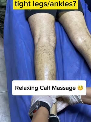 Calf Massage Compilation 😮‍💨 #satisfying #asmr #StressRelief  (via dr.mohammedabdelaziz/tt)