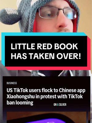 Little Red Book Has Taken Over! #rednote #xiaohongshu #daghost #daghostofficial #socialist #lefty #leftist #capitalismsucks #leftisttiktok 