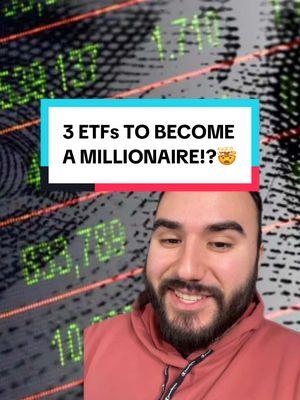 3 ETFs That Will Make You a MILLIONAIRE!📈 #stocks #stockmarket #invest #investing #trading #tradingstocks #money #finance #business #topstocks #etf #etfs 