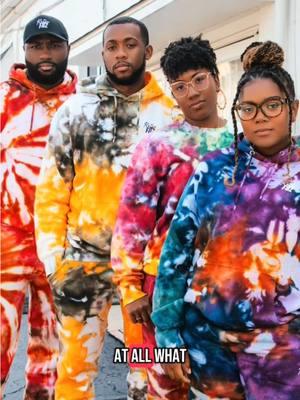 Imagine going to art college and not knowing how to draw or paint!🫠😅 Welp that was me! And even though I graduated with a bachelors in photography, the photography business that I wanted didn’t work out! Little did I know, God had greater plans! 🙌🏾 🚨New drop happening tomorrow! 🤩 #tiedyelover #icedye #icetiedye #tiedyefashion #colorfulfashion #comfy #colorful