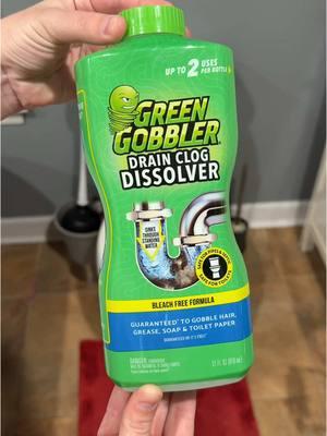 No more clogs around here!!! @Green Gobbler #greengobbler #CleanTok #ad 