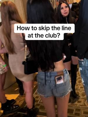 Don’t wait in lines at the clubs #vegaslocal #vegastiktok #fyf #vegasfood #vegasbaby #club 