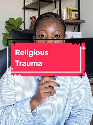 Religious trauma is trauma. It is about time the church collaborates with psychotherapist to address religious trauma.  #alicemillsmai #religioustrauma #churchhurt #churchtiktok #alicementalhealththerapist #christiantiktok #traumatherapist 