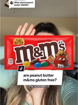 Replying to @Kristal & Robert | Big Rock do peanut butter m&ms contain gluten? Let’s see #glutenfree #glutenfreelife #celiac #glutenfreetok #celiactok #isthisglutenfree #celiacdisease #glutenfreeliving #gfree #gluten #greenscreen 