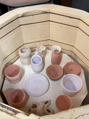 #glazefiring before and after  -comment for a reval video on all of the objects- this load had two shelfes- #pottery #ceramics #handmade #clay #art #ceramic #ceramicart #homedecor #potterylove #ceramica #stoneware #handmadepottery #potterystudio #pottersofinstagram #handmadeceramics #wheelthrown #design #instapottery #contemporaryceramics #interiordesign #clayart #keramik #artist #porcelain #potterylife #tableware #sculpture #ceramicartist #ceramicsofinstagram #craft