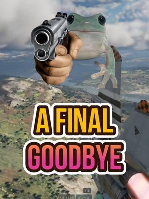 A Final Goodbye... #warthunder #aviation #gunfrog #gaming #videogames #fighterpilots #fighterjet #howifly