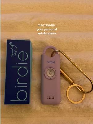 linked on video | it’s on sale right now! it’s definitely not the only safety precaution I take, but I love that it adds another level of security into my life 🤍  ✨ Personal Safety Alarm by @She’s Birdie  #shesbirdie #birdie #birdiesafetydevice #birdiesafetyalarm #birdiesafetykeychain #personalsafetyalarm #defensealarm #women #female #safety #safetyessentials 