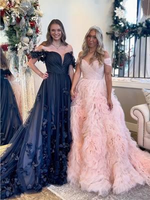 Defying traditions in these beautiful yet bold black and pink gowns! Elegance meets edgy in this bridal dream from @morileeofficial and Essence Of Australia! #weddingtiktok #weddingdress #bridetobe #bridalgown #bridalinspo #wicked #wickedmovie #wickedthemusical #wickedbride #bridestyle #weddinggown 