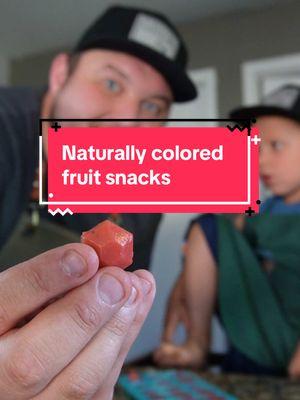 Throwback #GillonGuys  I heard they’re banning Red No. 3, so here’s how you can make red fruit snacks naturally! #fruitsnacks #red3 #red40 #natural #strawberries 