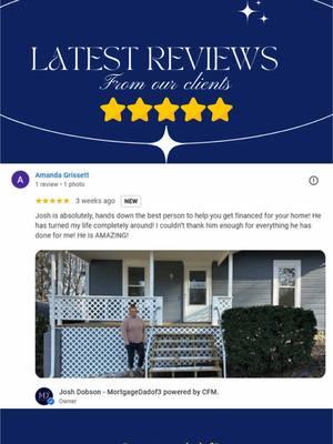 5 Star Google Review…. First Time Homebuyer USDA Mortgage Thank you Amanda Grissett.  Wishing you many years in your home🏡 #5starreview #mortgage #realestate #firsttimehomebuyer #mortgagedadof3 #homebuyer #usda @Amanda Grissett @Tired1.0 