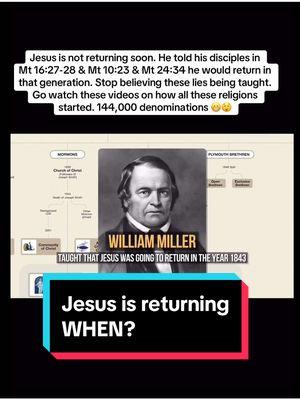 Jesus is returning when? #christianhistory #deconstruction #RELIGION #bible #scripture #deconstructioncommunity #theology #hermaneutics #culture #context #christian #history #christian #lastdays #jesusisreturningsoon #rapture #endofworld #armageddon