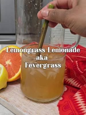 Lemongrass Lemonade  Thank you my friend Danika for the inspiration for this recipe. Few pieces Lemongrass / Fevergrass 1 star anise 1 cinnamon stick  8 pimento berries / all spice 3 cups water 1/4 cup sugar - to your taste Few dashes orange bitters 1 tsp mixed essence 1 orange 1 lemon . #summerdrink #lemongrass #lemongrassdrink 