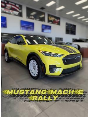 Check out this 2024 Mustang Mach-E Rally in Grabber Yellow! 👀 Key Features: ▫️ Extended Range Battery  ◾️ 15.5” Touchscreen  ▫️ ActiveX Interior  ◾️ B&O Sound System  ▫️ 19” High-Gloss White Wheels  ◾️ Unique Rear Spoiler  ▫️ Rally Graphics  ◾️ Interior Protection Package  ▫️ Mobile Power Cord  ◾️ & So Much More!!!!  Stock Number: 242047 Stop by All American Ford in Old Bridge today or give us a call at 732-242-0405 to learn more!  #AllAmericanFord #Ford #MachE #MachERally #BuiltFordTough #OldBridgeNJ #Electric #EV #NewJersey #FordMachE #FordNation #EVSUV #Reels