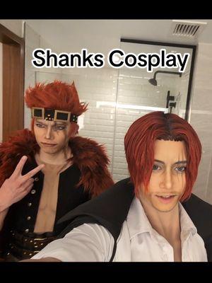 Replying to @ineedeuthanasia haha i posted more shanks a few months ago! #onepiece #eustasskid #shanks #cosplay #shankscosplay #eustasskidcosplay #onepiececosplay #shanksvskid #elbaf #eustass #kidd 