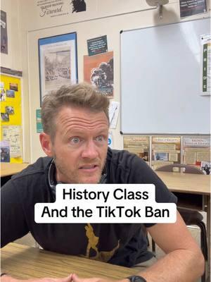 Smooth segway at the end there 😂  #tiktokban #tiktok #teachers #historyteachers #teacherhumor #teacherlife 