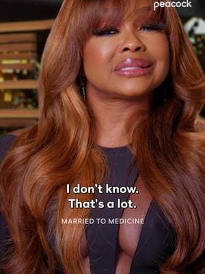 I gotta put me first 😌 #MarriedToMedicine is streaming now on Peacock. #PhaedraParks #RealityTV