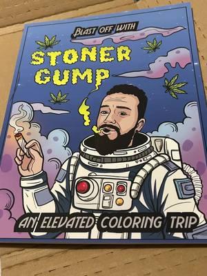 Stoner Gump elevated coloring book…. #stonergump #relax #colorwithme 