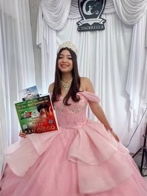 Meet the winner of last years SAN DIEGOS BIGGEST QUINCE EXPO….. FREE QUINCE DRESS!!!!! @SD Royalty Events @SDRoyalty.Events #cynderellagirls #xvaños #fyppppppppppppppppppppppp #xv #expo #quinceañera 